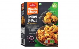 Haldiram's Minute Khana Onion Bhaji   Box  283 grams